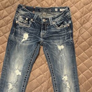 Miss Me Women's Ripped Denim Jeans